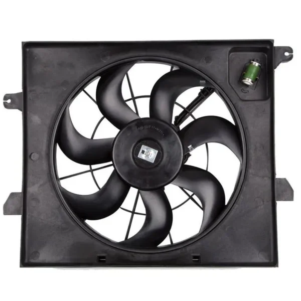 YoonShan Radiator Fan for Kia Soul (2009-2013) Front_View (OE:25380-2X000)
