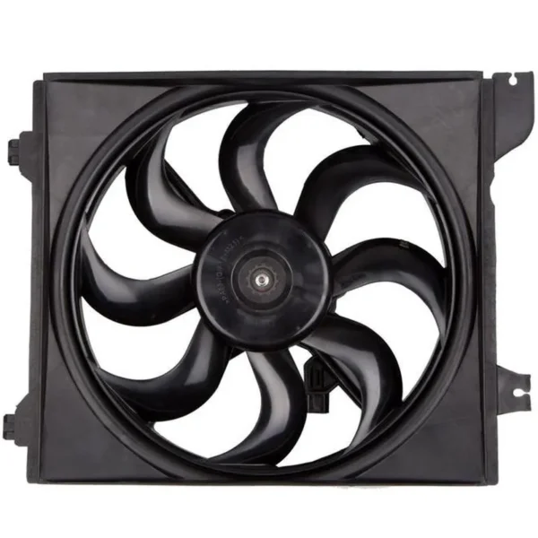 YoonShan Radiator Fan for Kia Rio (2005-2009) Front_View (OE:25380-0C100