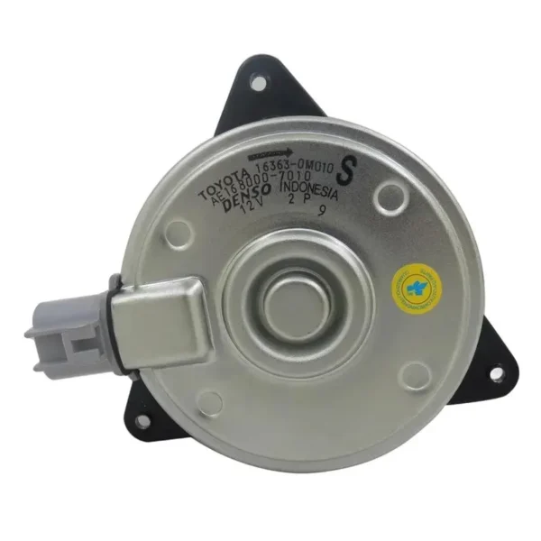 Yoonshan Cooling Fan Motor for TOYOTA VIOS Motor_Face_View(OE:16363-0M010)