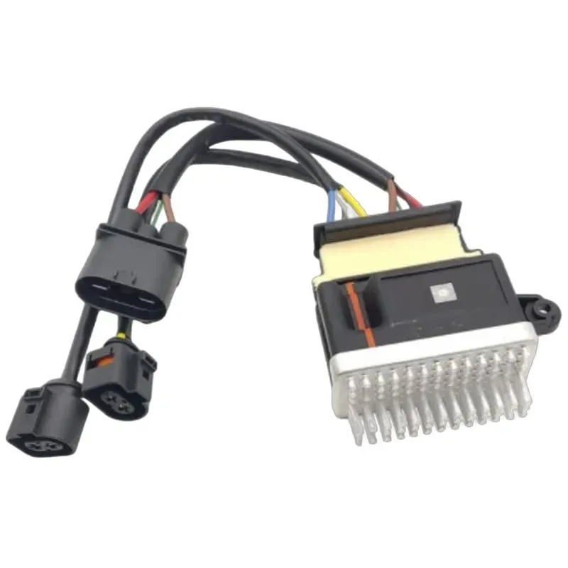 Yoonshan Radiator Fan Control Module for AUDI A4 (2009-2016) Back_View(OE:8K0-959-501G,8K0-959-501A,8K0-959-501C)
