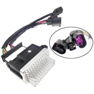 Yoonshan Radiator Fan Control Module for AUDI A4 (2010-2014) Front_View(OE:8K0959501F)