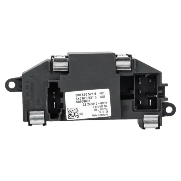 Yoonshan Radiator Fan Control Module for AUDI A4 B8 (2007-2016) Back_View(OE:8K0520521B)