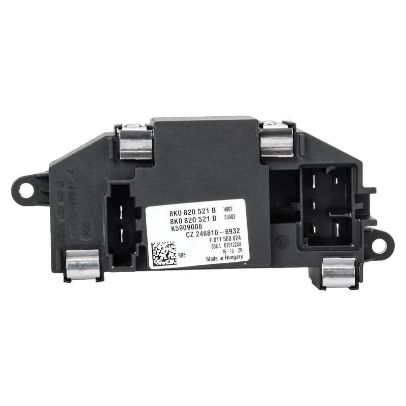 Yoonshan Radiator Fan Control Module for AUDI A4 B8 (2007-2016) Back_View(OE:8K0520521B)