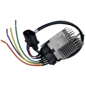Yoonshan Radiator Fan Control Module for AUDI A6/A6 Quattro (2005-2011) Front_View(OE:4F0-959-501C,4F0-959-501E,4F0-959-501A,4F0-959-501G)