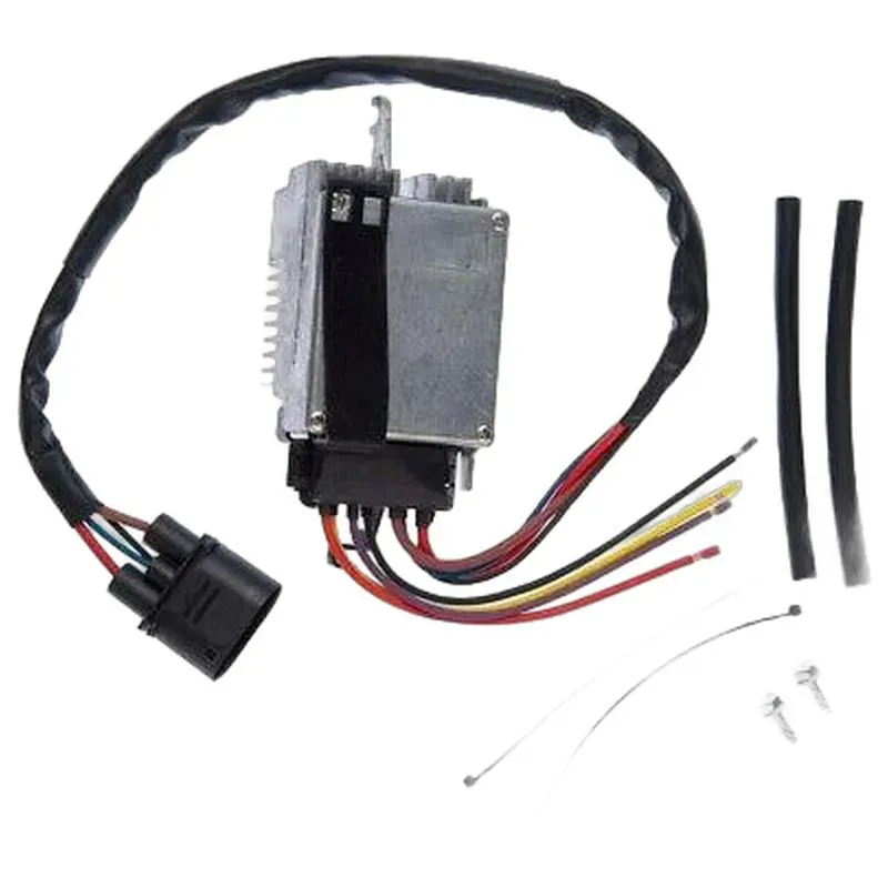 Yoonshan Radiator Fan Control Module for AUDI ENGINE (2002-2009) Back_View(OE:8E0959501AB)