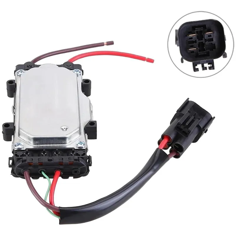 Yoonshan Radiator Fan Control Module for BMW 1-SERIES E87 Back_View(OE:1137328144,17427801993,17427563259)