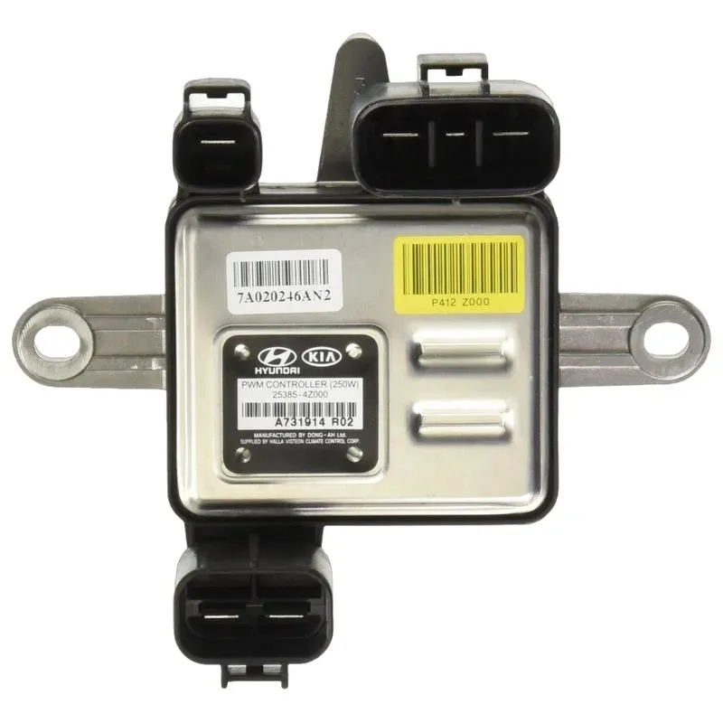 Yoonshan Radiator Fan Control Module for HYUNDAI SANTA FE Back_View(OE:25385-4Z000)