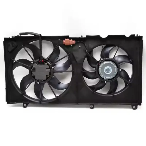 Yoonshan Radiator Fan for BYD E5 Back_View(OE:5AEV-1308010)