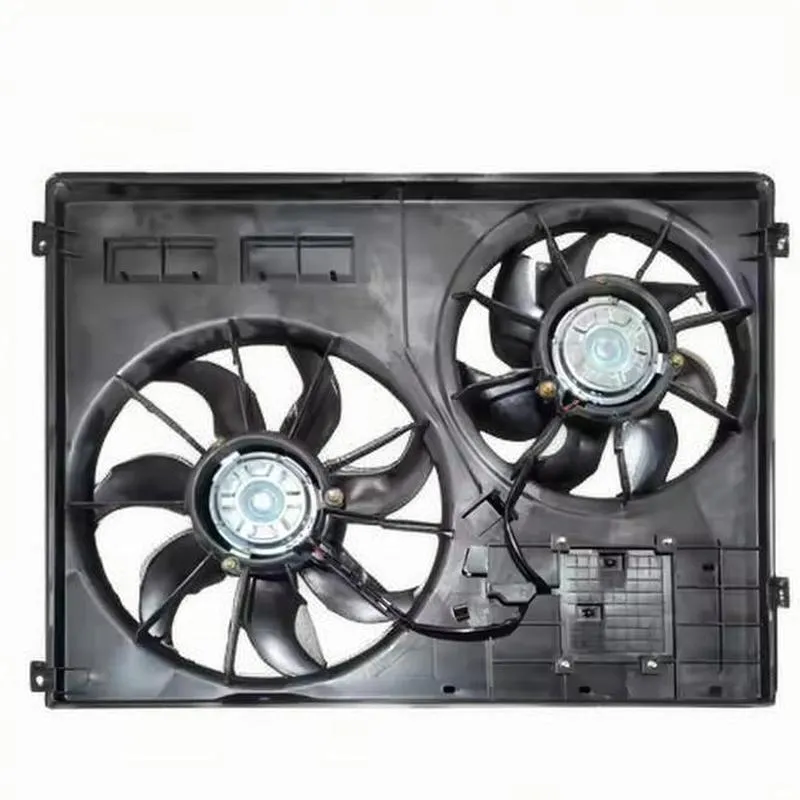 Yoonshan Radiator Fan for BYD SONG DOUBLE PLUG Back_View(OE:MEFA-1308010A)