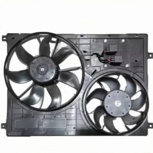 Yoonshan Radiator Fan for BYD SONG DOUBLE PLUG Front_View(OE:MEFA-1308010A)