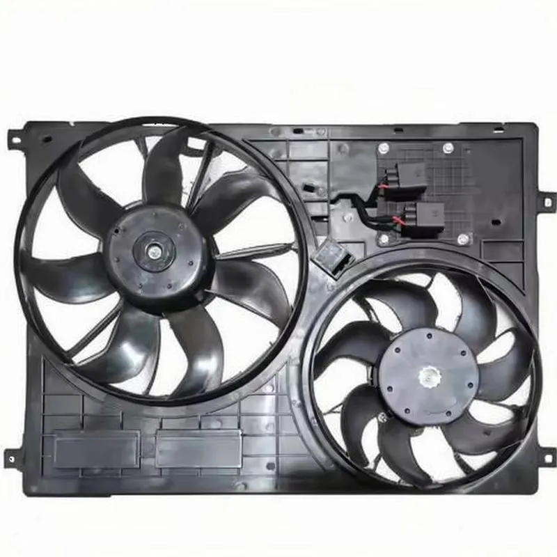 Yoonshan Radiator Fan for BYD SONG DOUBLE PLUG Front_View(OE:MEFA-1308010A)