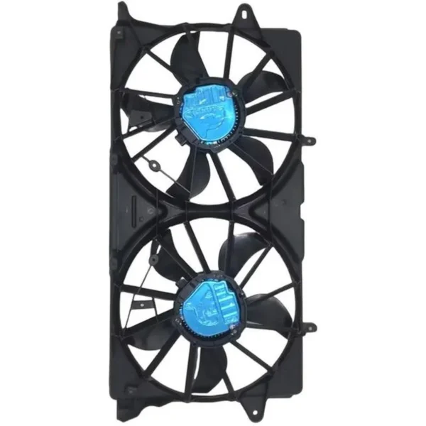 Yoonshan Radiator Fan for CADILLAC ESCALADE HYBRID Back_View(OE:23445428,6010288,1581794,CF12103,23123633,23123634,23123635)