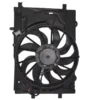 Yoonshan Radiator Fan for CHEVROLET AVEO 1.4L Back_View(OE:95962654,95483693,95483689,F00S3D2018)