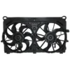 Yoonshan Radiator Fan for CHEVROLET GMC SIERRA Back_View(OE:15780788,89023366,89023368,89024933,620-653,1580551,1580682,1580912)