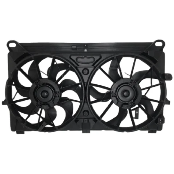 Yoonshan Radiator Fan for CHEVROLET GMC SIERRA Back_View(OE:15780788,89023366,89023368,89024933,620-653,1580551,1580682,1580912)