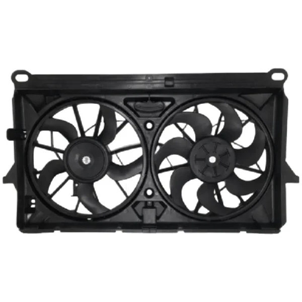 Yoonshan Radiator Fan for CHEVROLET GMC SIERRA Front_View(OE:15780788,89023366,89023368,89024933,620-653,1580551,1580682,1580912)