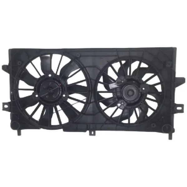 Yoonshan Radiator Fan for CHEVROLET IMPALA (2001-2006) Back_View(OE:89018694,89018690,89018696,89018691,89018693,GM3115187,620-973)