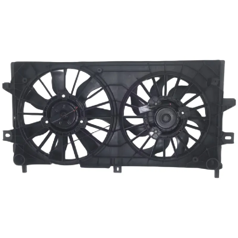 Yoonshan Radiator Fan for CHEVROLET IMPALA (2001-2006) Back_View(OE:89018694,89018690,89018696,89018691,89018693,GM3115187,620-973)