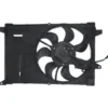 Yoonshan Radiator Fan for CHEVROLET SPARK (2016-2020) Back_View(OE:42426778,42333850,42349019,621-558,GM3115271)