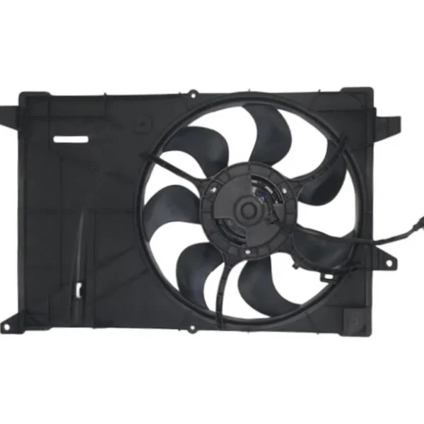 Yoonshan Radiator Fan for CHEVROLET SPARK (2016-2020) Back_View(OE:42426778,42333850,42349019,621-558,GM3115271)