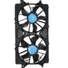 Yoonshan Radiator Fan for CHEVROLET TAHOE Back_View(OE:23123633,23123634,23123635,GM3115291,84120130)
