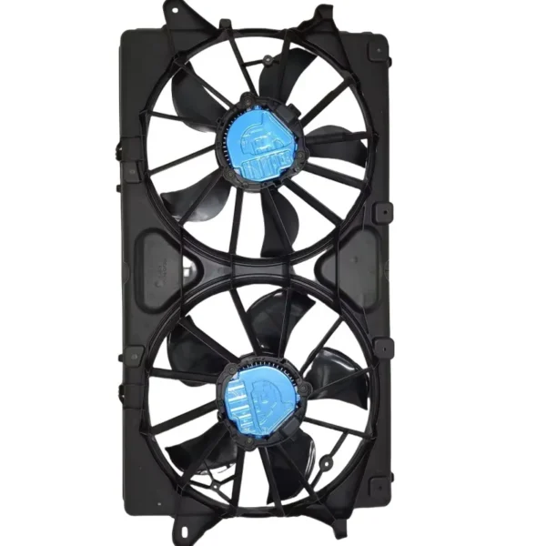 Yoonshan Radiator Fan for CHEVROLET TAHOE Back_View(OE:23123633,23123634,23123635,GM3115291,84120130)