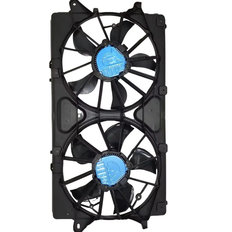 Yoonshan Radiator Fan for CHEVROLET TAHOE Back_View(OE:23123633,23123634,23123635,GM3115291,84120130)