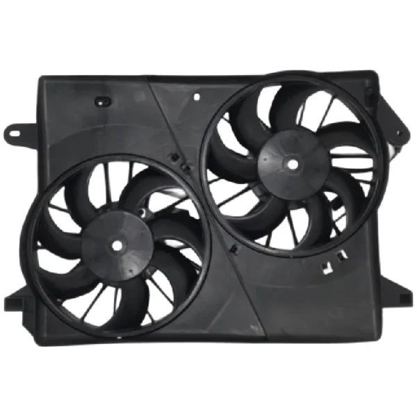 Yoonshan Radiator Fan for CHRYSLER 300C Front_View(OE:5137713AA,5137715AB,5137714AA,5137717AB,5137715AA,620-039,5137717AA,5174358AA)