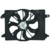 Yoonshan Radiator Fan for CHRYSLER 300C (2010) Back_View(OE:68050129AA,55111282AC,621-526,TYC622550)