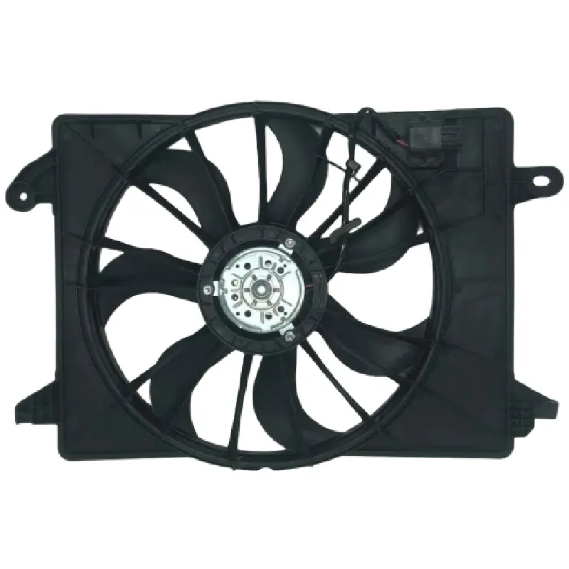 Yoonshan Radiator Fan for CHRYSLER 300C (2010) Back_View(OE:68050129AA,55111282AC,621-526,TYC622550)