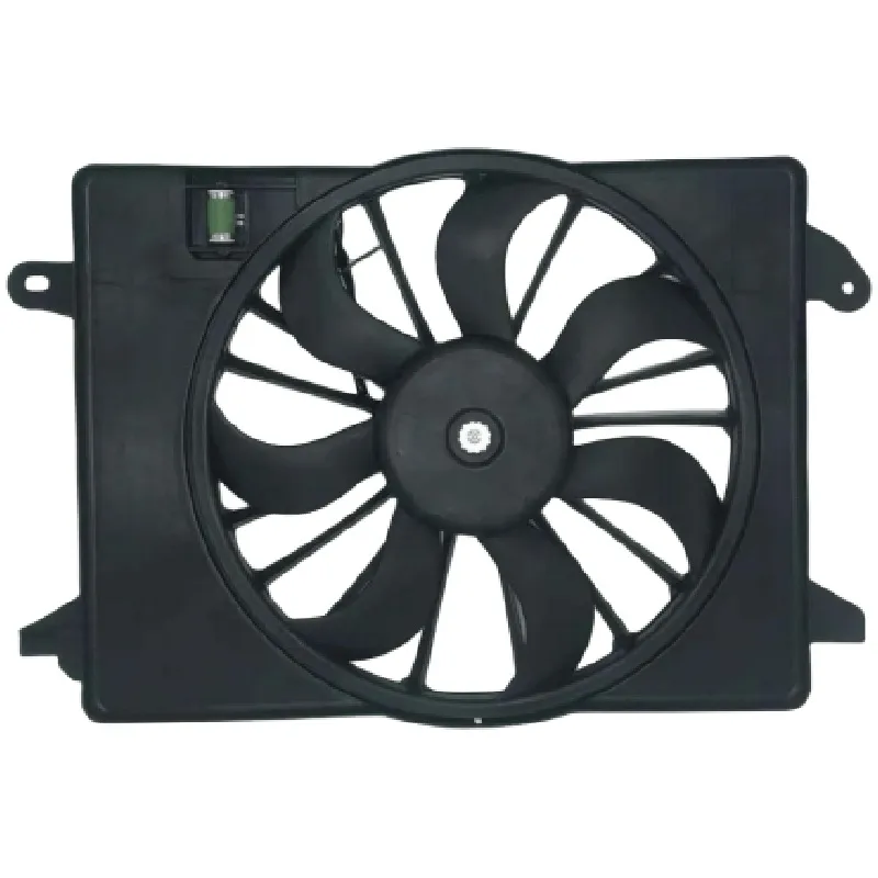 Yoonshan Radiator Fan for CHRYSLER 300C (2010) Front_View(OE:68050129AA,55111282AC,621-526,TYC622550)