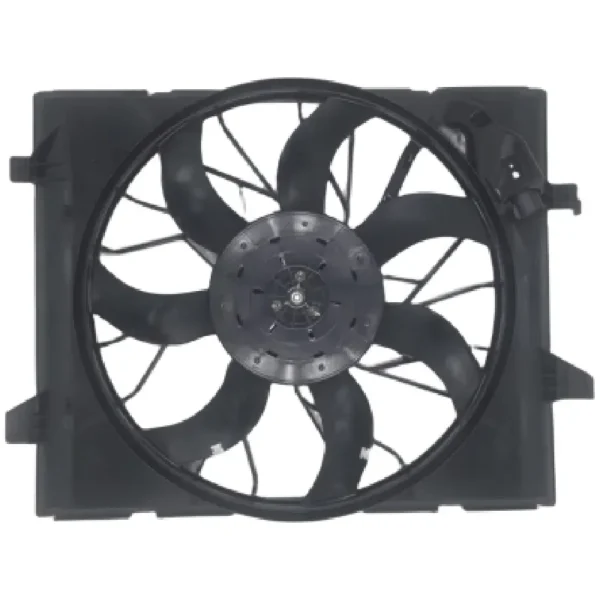 Yoonshan Radiator Fan for CHRYSLER JEEP GRAND CHEROKEE 3.6L (2012-2016) Front_View(OE:52014787AC,52014787AB,68367518AA)