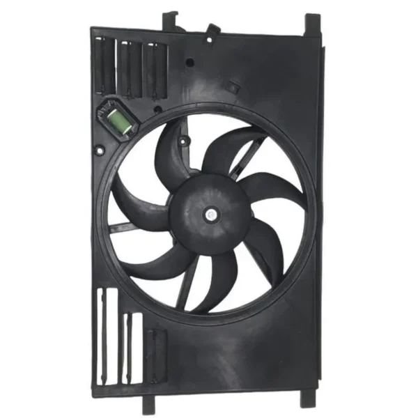 Yoonshan Radiator Fan for CHRYSLER JEEP RENEGADE (2015-2016) Front_View(OE:68461974AA,68360299AA,68247205AA,68363855AA,CH3115205)