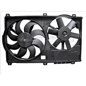 Yoonshan Radiator Fan for CITROEN RELAY DIESEL (2006-2022) Front_View(OE:7608436,125338,125339,1305196080)