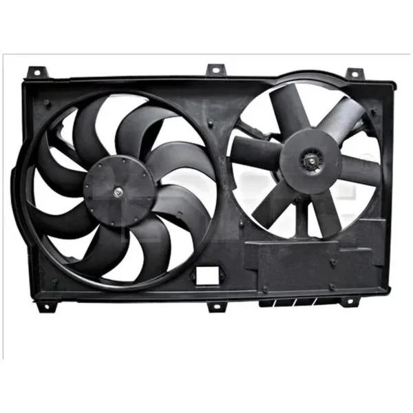 Yoonshan Radiator Fan for CITROEN RELAY DIESEL (2006-2022) Front_View(OE:7608436,125338,125339,1305196080)