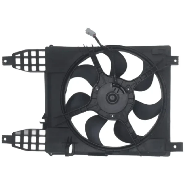 Yoonshan Radiator Fan for DAEWOO AVEO (2009-) Back_View(OE:96808149,95950465,94567001,96808183,621-420,622504)