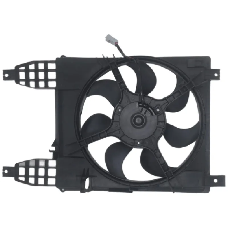 Yoonshan Radiator Fan for DAEWOO AVEO (2009-) Back_View(OE:96808149,95950465,94567001,96808183,621-420,622504)