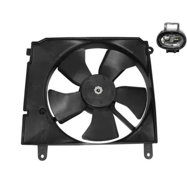 Yoonshan Radiator Fan for DAEWOO LANOS (1998-2001) Front_View(OE:96184135,96352580,96183756)