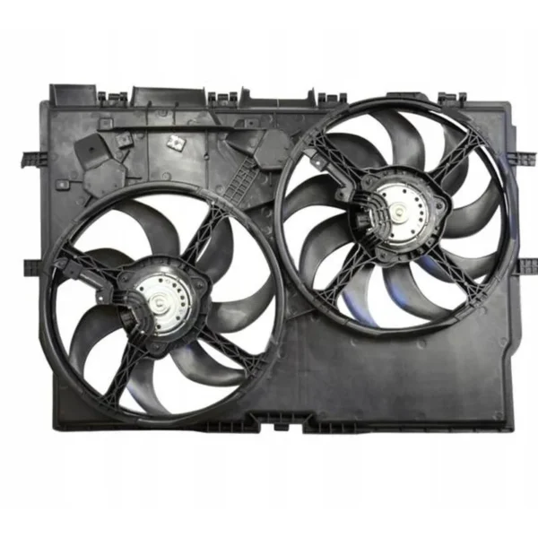 Yoonshan Radiator Fan for FIAT DUCATO (2006) Back_View(OE:1362918080,1362918090,069422578010)