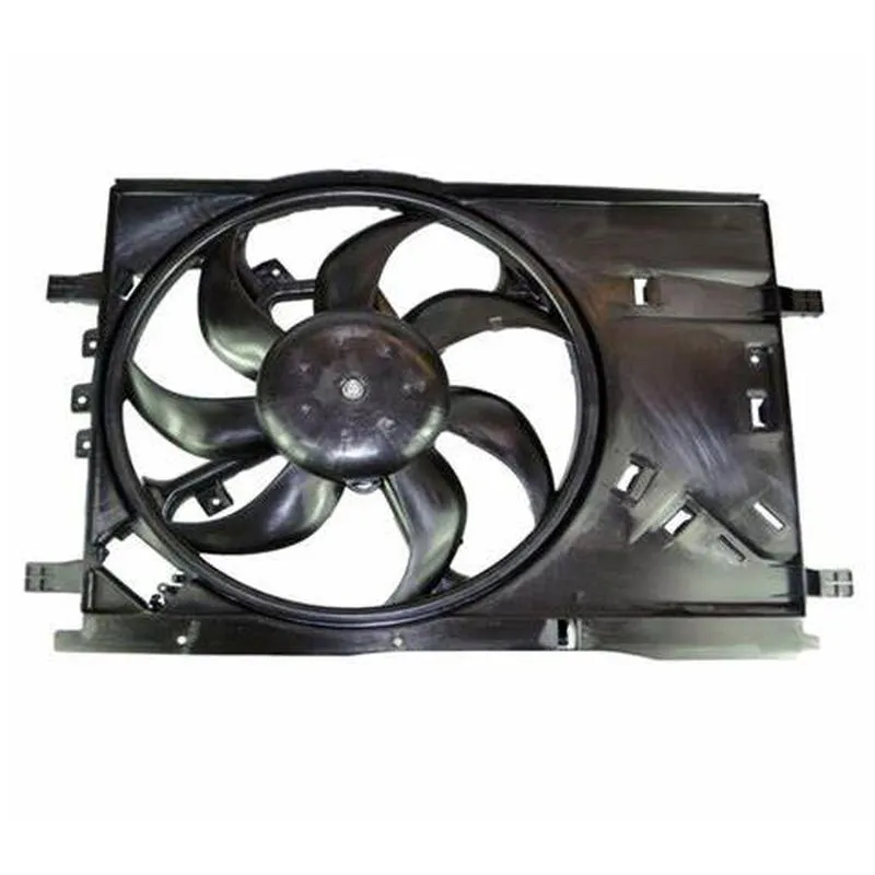 Yoonshan Radiator Fan for FIAT GRAND PUNTO (2005-) Front_View(OE:1341392,1341393,55700341,13263550,55702185)
