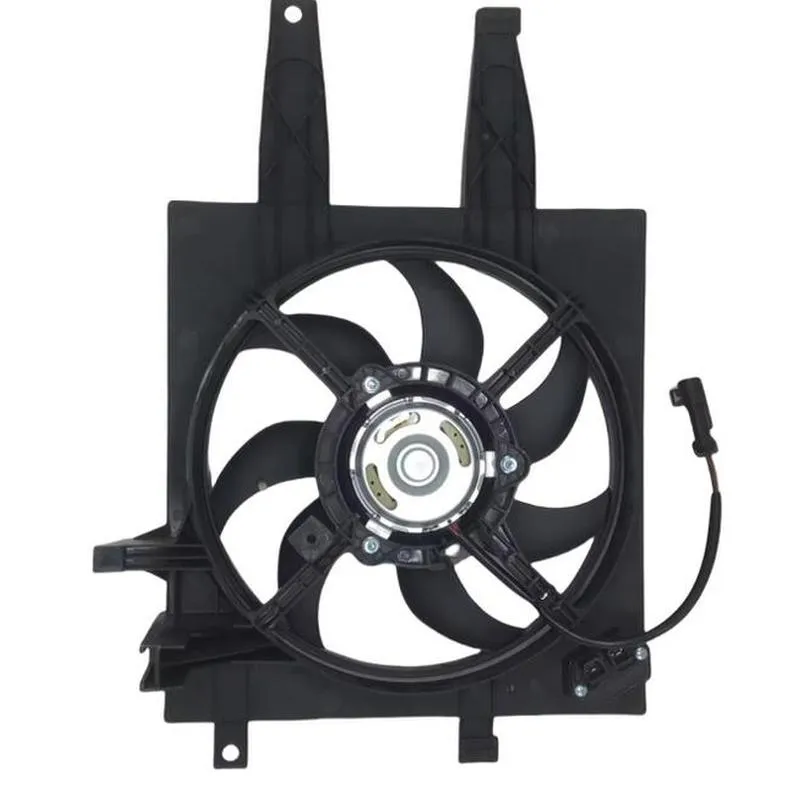 Yoonshan Radiator Fan for FIAT PALIO 1.8 Back_View(OE:V5020X36,51797700,46799284,51801318,V5020X37,51745932)
