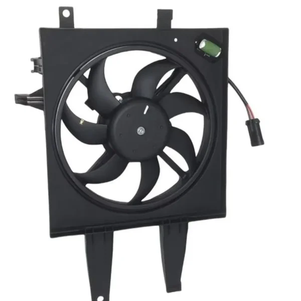 Yoonshan Radiator Fan for FIAT PALIO 1.8 Front_View(OE:V5020X36,51797700,46799284,51801318,V5020X37,51745932)