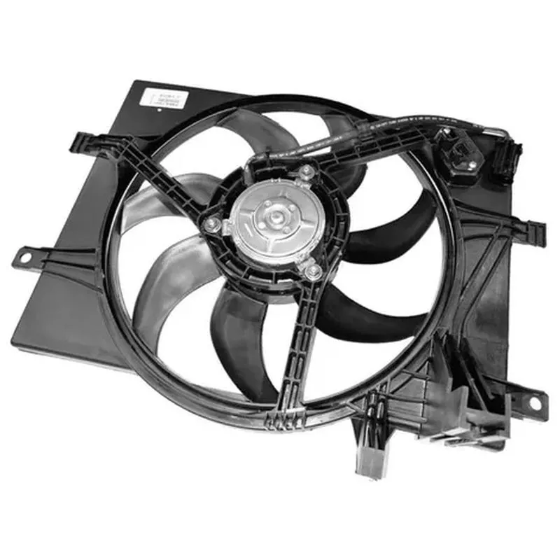 Yoonshan Radiator Fan for FIAT SIENA (2008-2017) Back_View(OE:51801318)