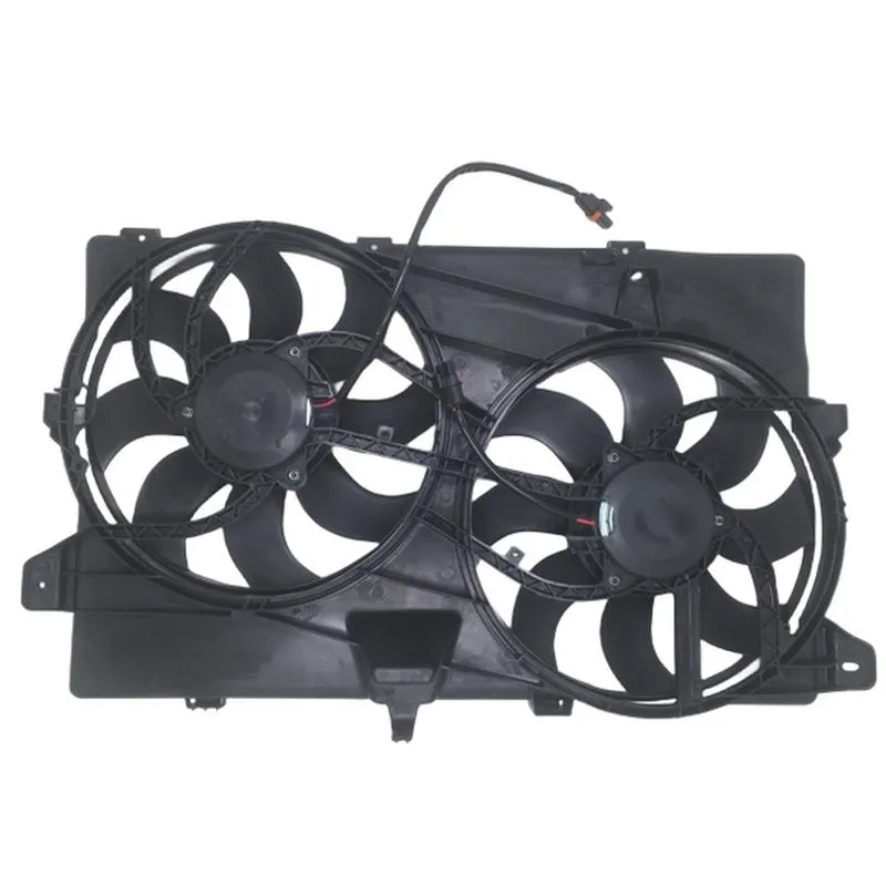 Yoonshan Radiator Fan for FORD EDGE Back_View(OE:7T4Z8C607A,7T4Z8C607B,CT4Z8C607B)