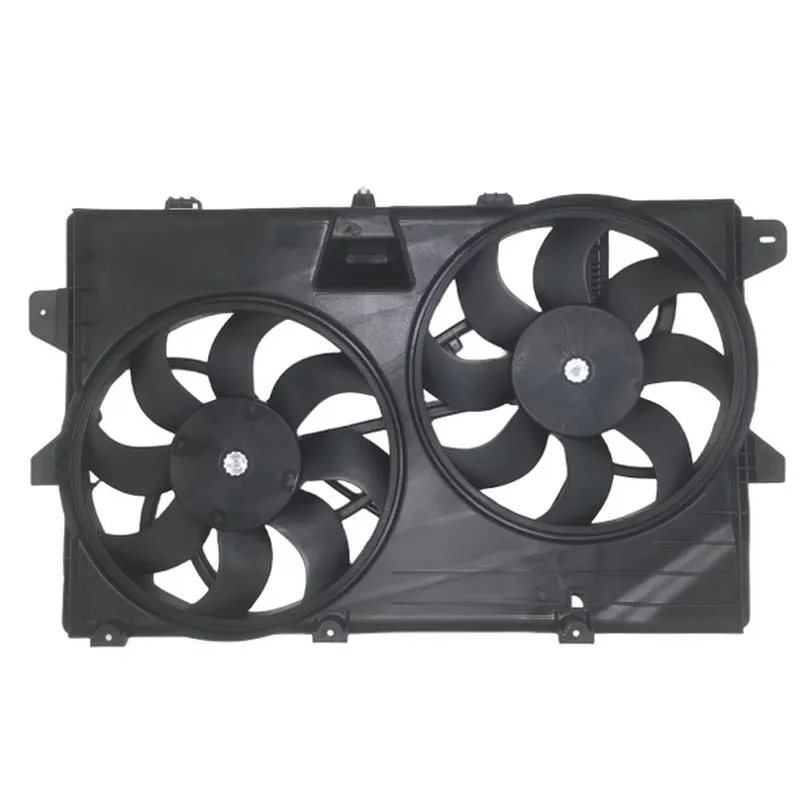 Yoonshan Radiator Fan for FORD EDGE Front_View(OE:7T4Z8C607A,7T4Z8C607B,CT4Z8C607B)