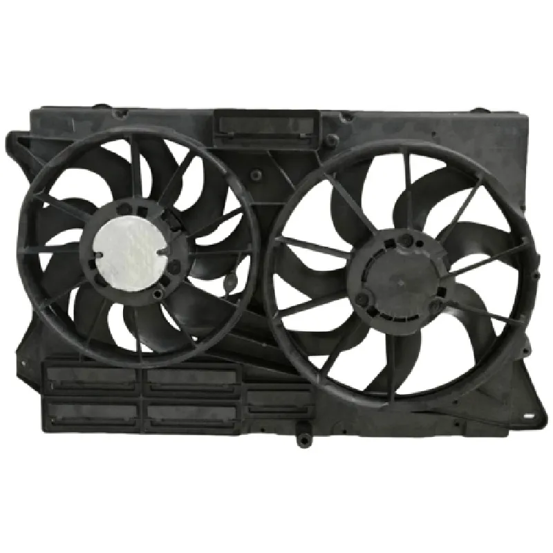Yoonshan Radiator Fan for FORD EXPLORER Back_View(OE:DB538C607AF,DB5Z8C607D,DB5Z8C607C,DB5Z8C607A,621539)