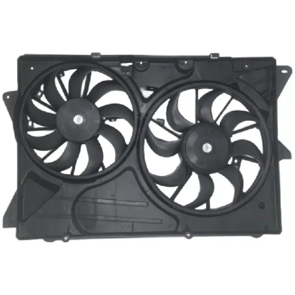 Yoonshan Radiator Fan for FORD EXPLORER 3.5T Front_View(OE:BA8Z8C607E,DA8Z8C607A,DA8Z8C607B)