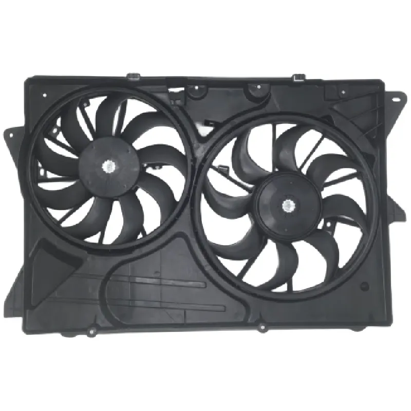 Yoonshan Radiator Fan for FORD EXPLORER 3.5T Front_View(OE:BA8Z8C607E,DA8Z8C607A,DA8Z8C607B)