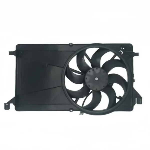 Yoonshan Radiator Fan for FORD FOCUS 1.8L 2.0L Front_View(OE:5M5H8C607AD,1362061,Z60215025B/E,1519362,6G928C607GF,1530980,3M5H8C607RJ,1542831,3M5H8C607RG,1261989,3M5H8C607VB,3M5H8C607VE,31261986,V5020636,30776100)