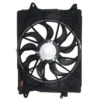 Yoonshan Radiator Fan for FORD ESCAPE (2020-2022) Back_View(OE:LX6Z8C607A,LX618C607AC,TYC624730,RF436,2421567,FD-1203)